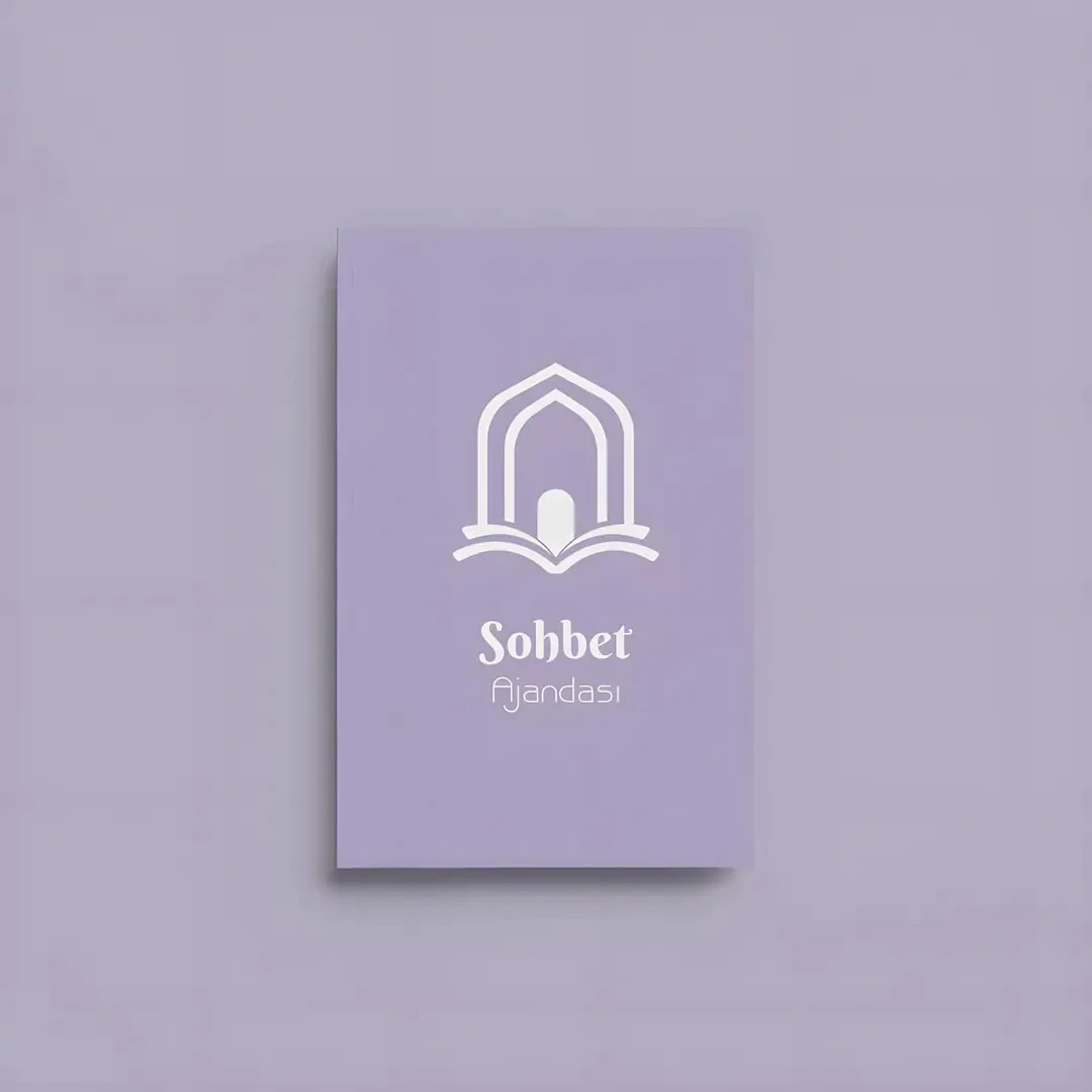 Sohbet Ajandası / Mor / İnce Kapak (Bi' Dünya Store)