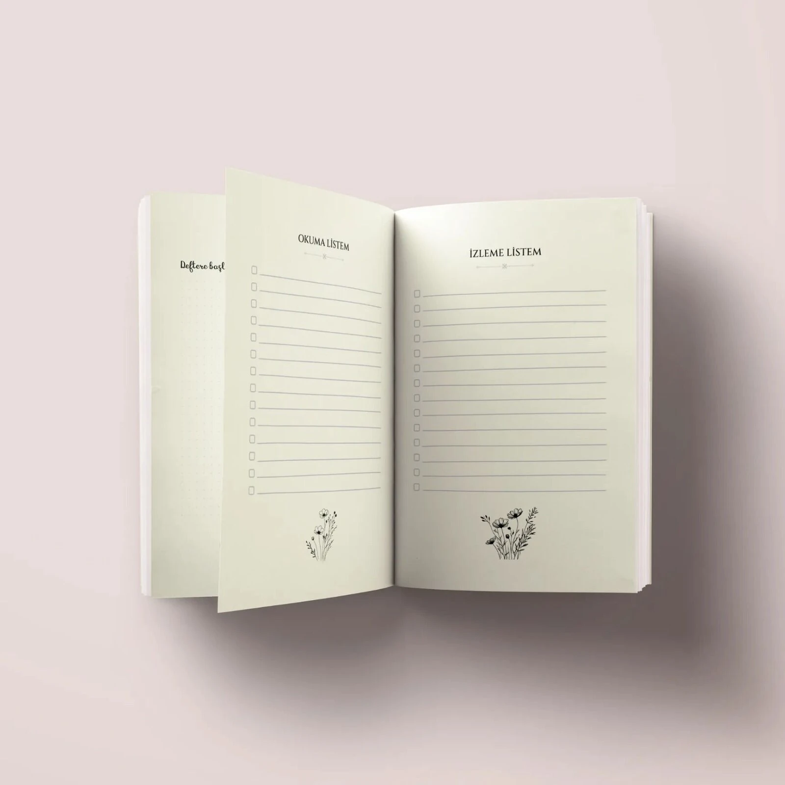 İslami Defter / Yaratan Rabbinin Adıyla Oku / Sayfaları ayet Hadisli