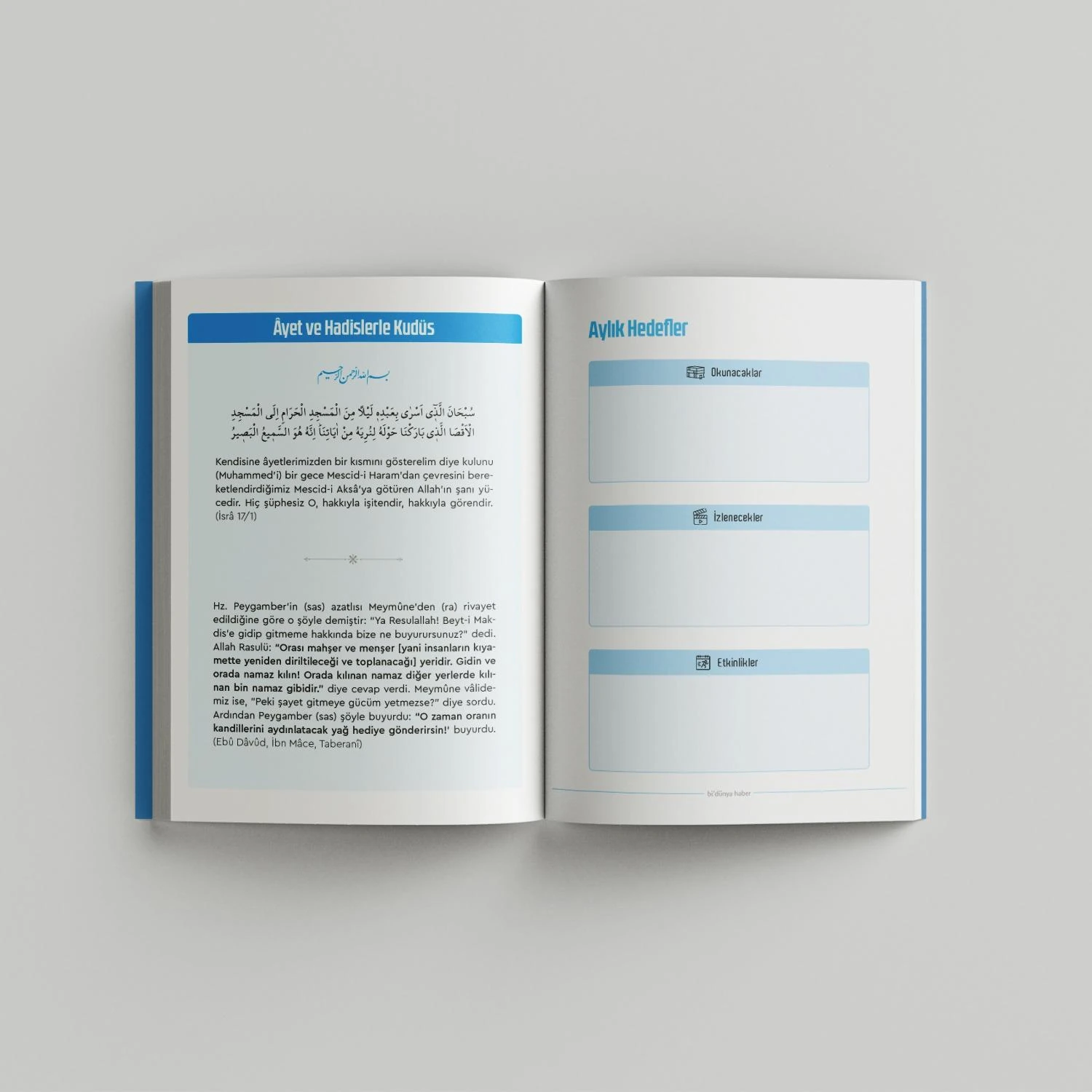 Kudüs Ajandası / Sert Kapak