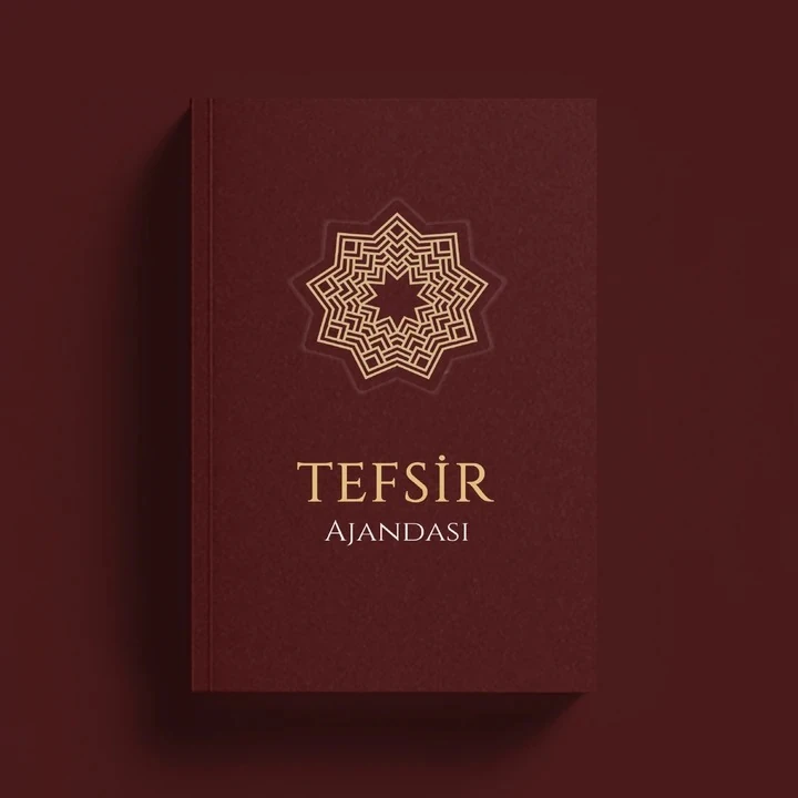 Tefsir Ajandası / Bordo / İnce Kapak (Bi' Dünya Store)