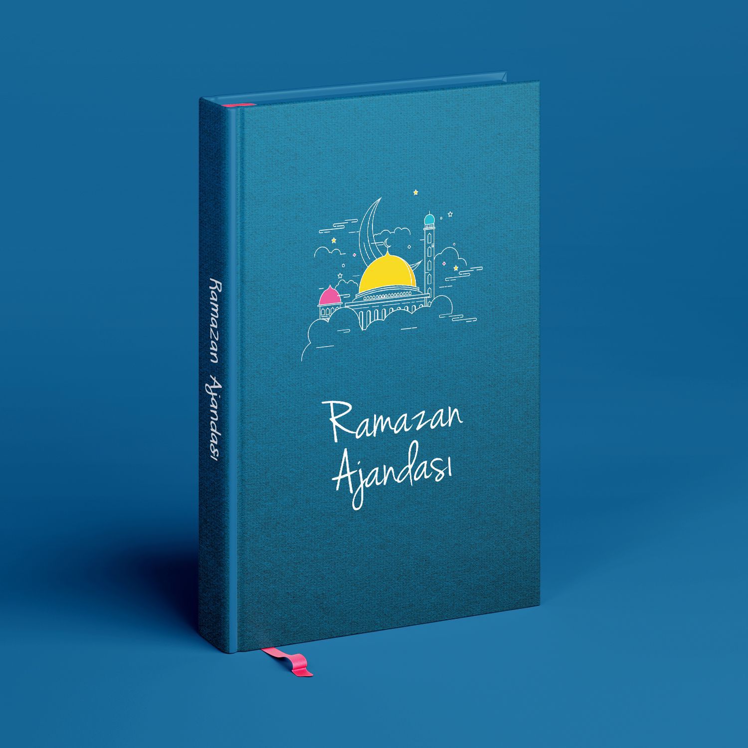 Ramazan Ajandası / Turkuaz / Sert Kapak (Bi' Dünya Store)