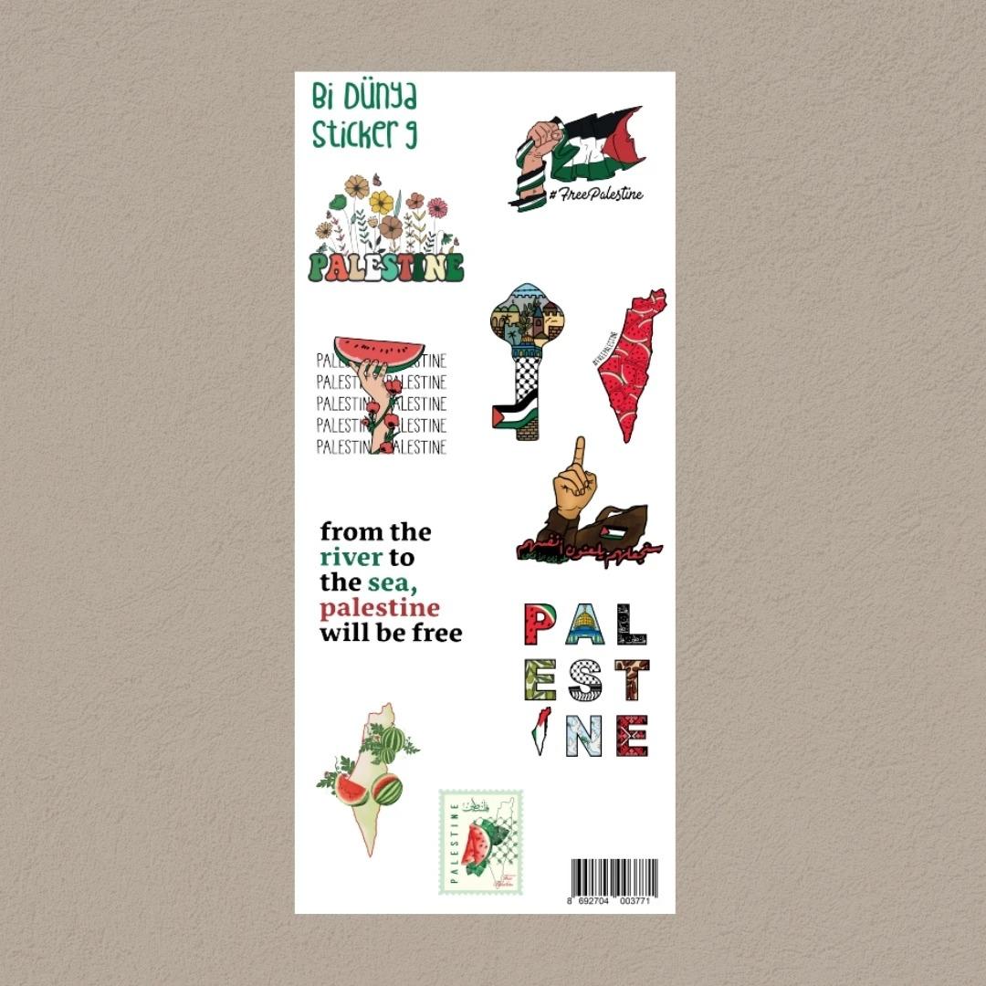 Sticker / 9 / Filistin Temalı 2