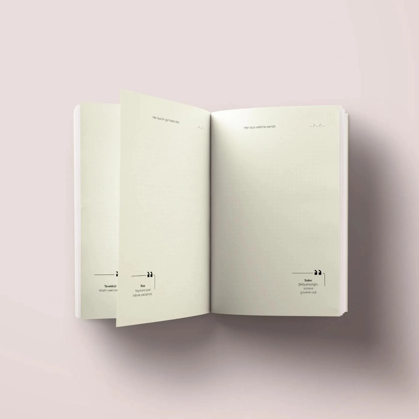 İslami Defter / Sadra Şifa ( İnşirah ) / Sayfaları Ayet Hadisli