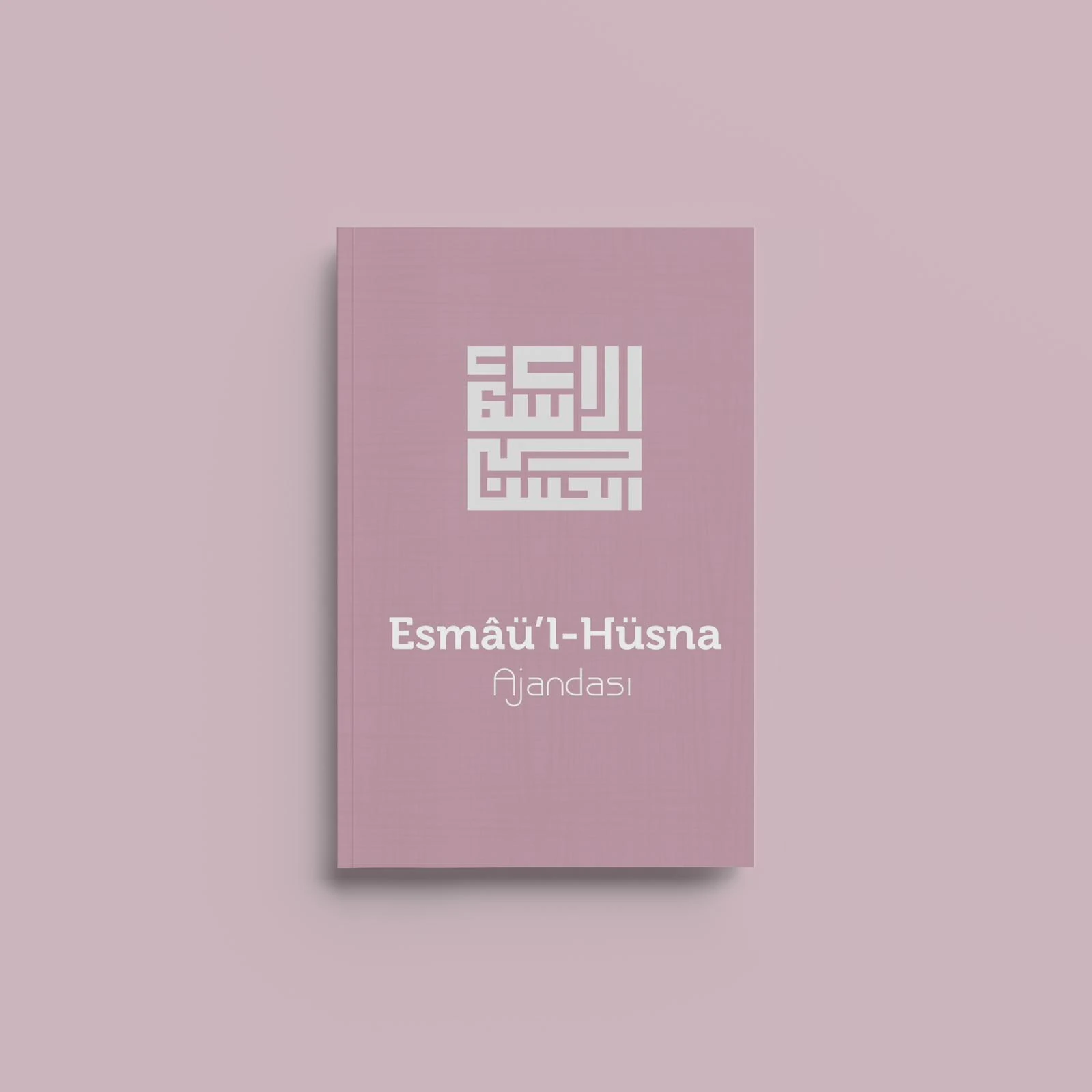 Esmaül Hüsna Ajandası / Pembe / İnce Kapak (Bi' Dünya Store)