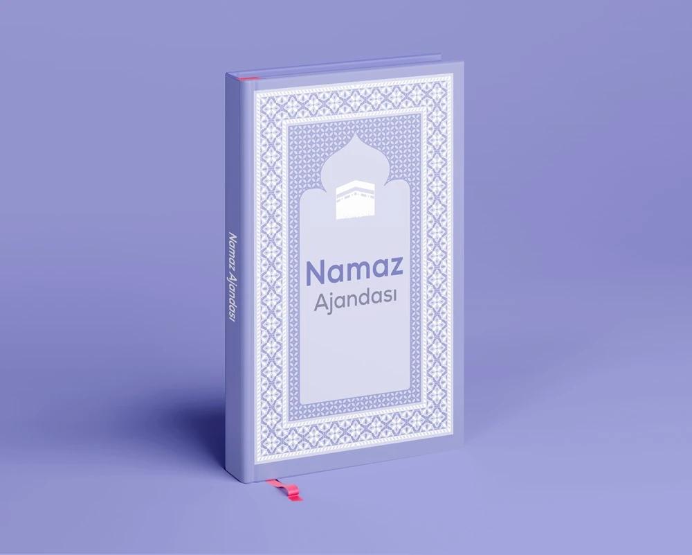 Namaz Ajandası / Mor / Sert Kapak (Bi'Dünya Store)
