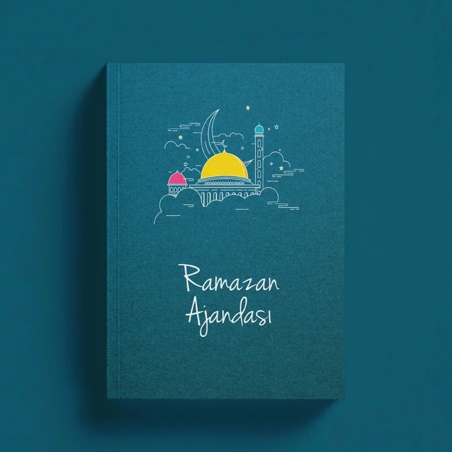 Ramazan Ajandası / İnce Kapak / Turkuaz