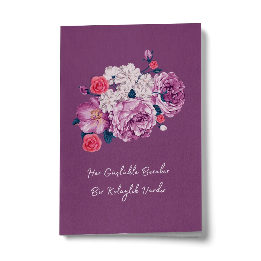 Mini Defter / her güçlükle beraber bir kolaylık vardır