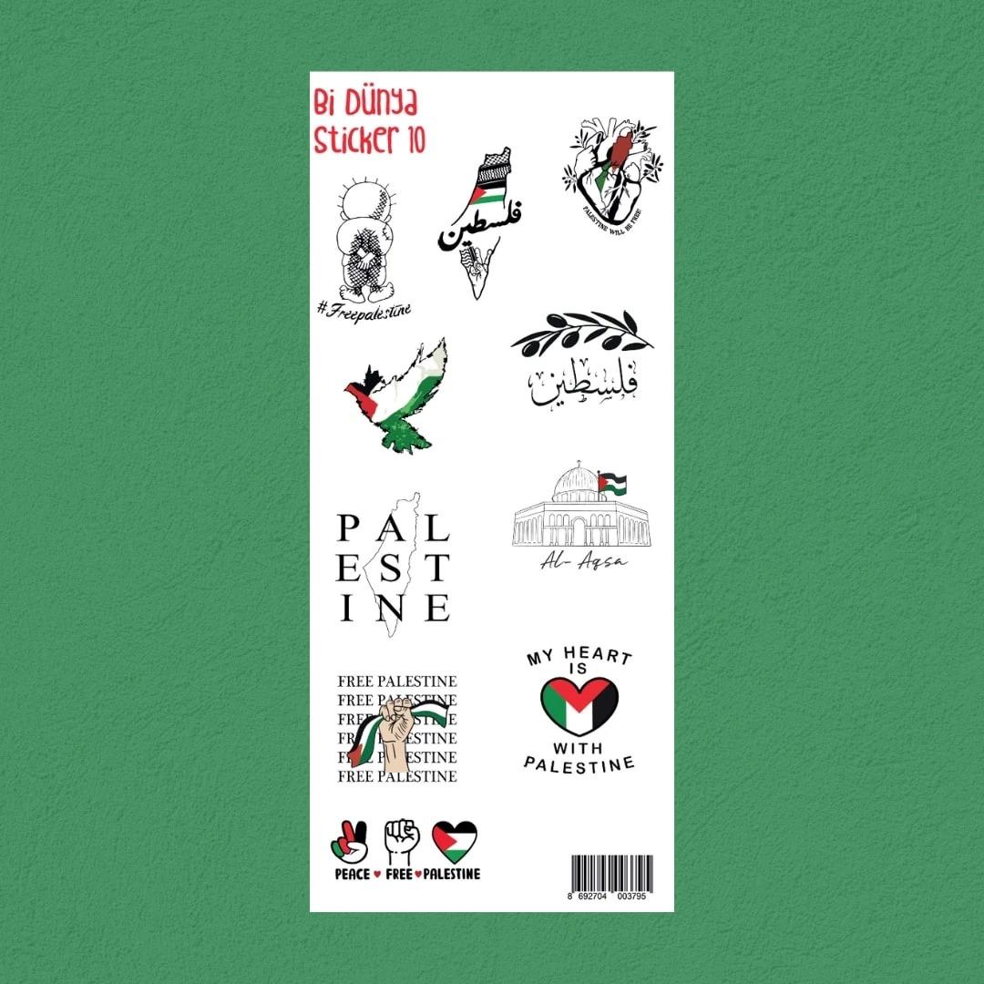 Sticker / 10 / Filistin Temalı 1