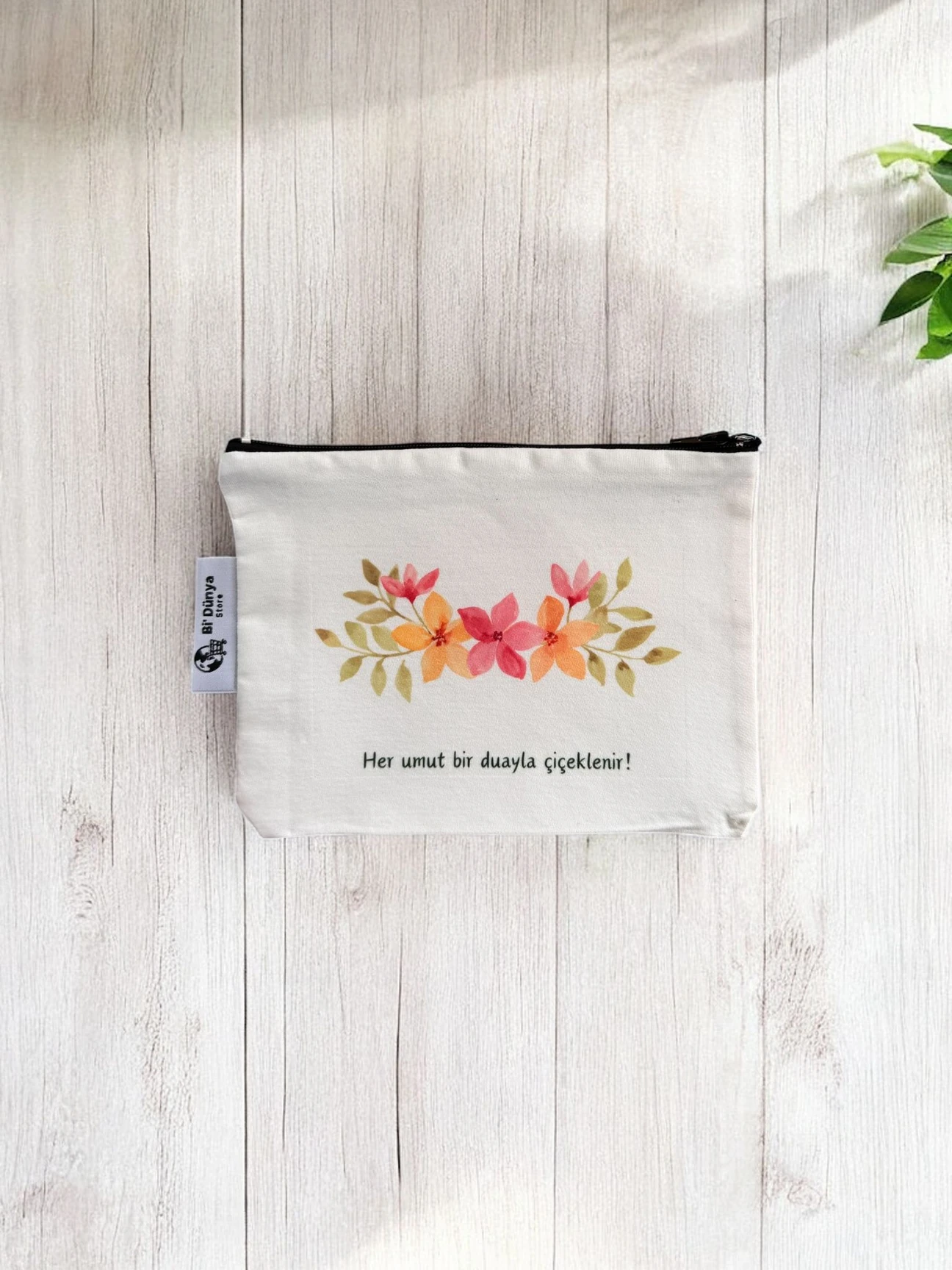 Kalemlik / Cüzdan - Çiçek Desen