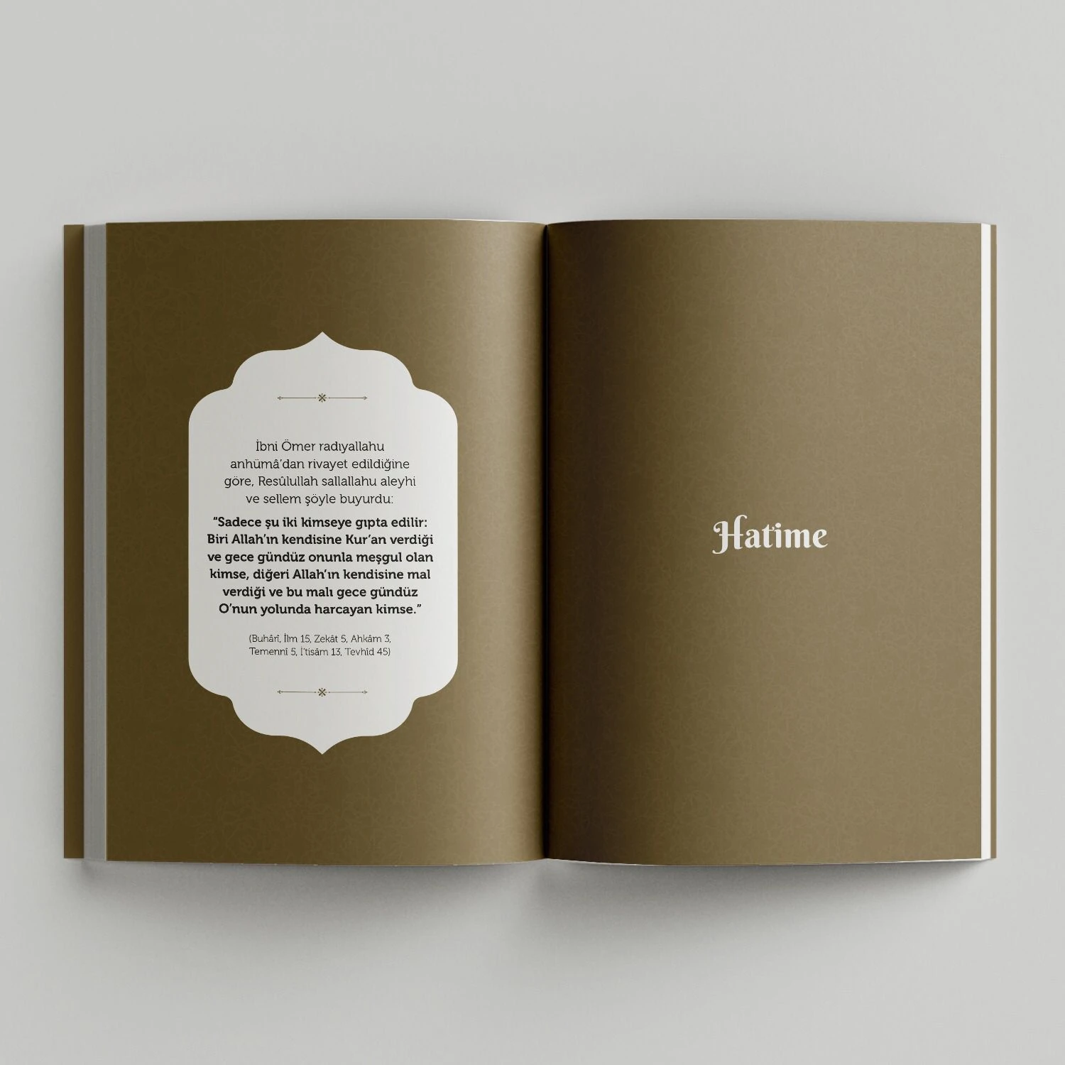 Tefsir Ajandası / Yeşil / Sert Kapak (Bi' Dünya Store)