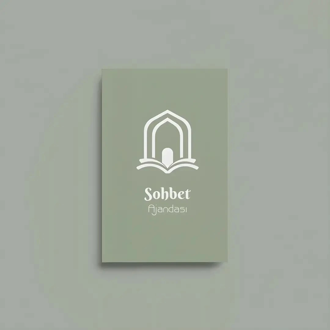 Sohbet Ajandası / Yeşil / İnce Kapak (Bi' Dünya Store)