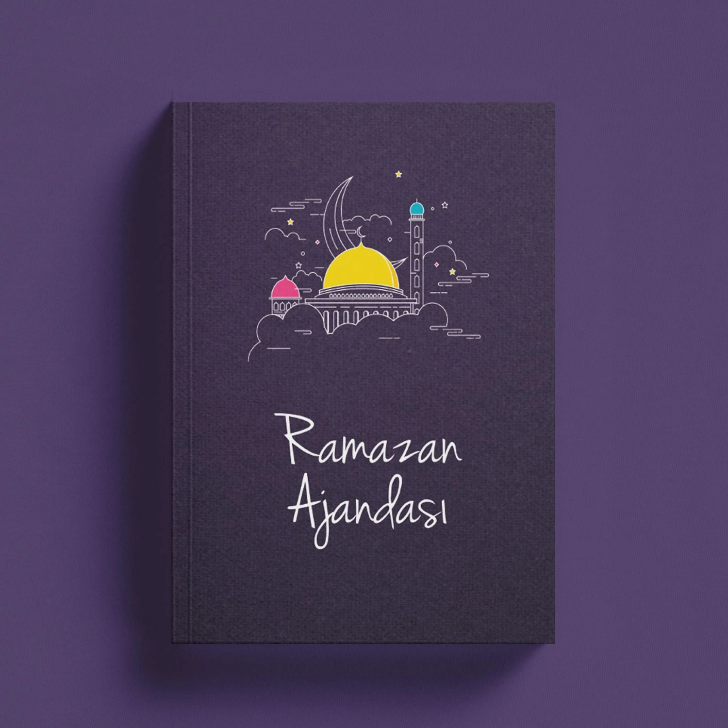 Ramazan Ajandası / İnce Kapak / Mor