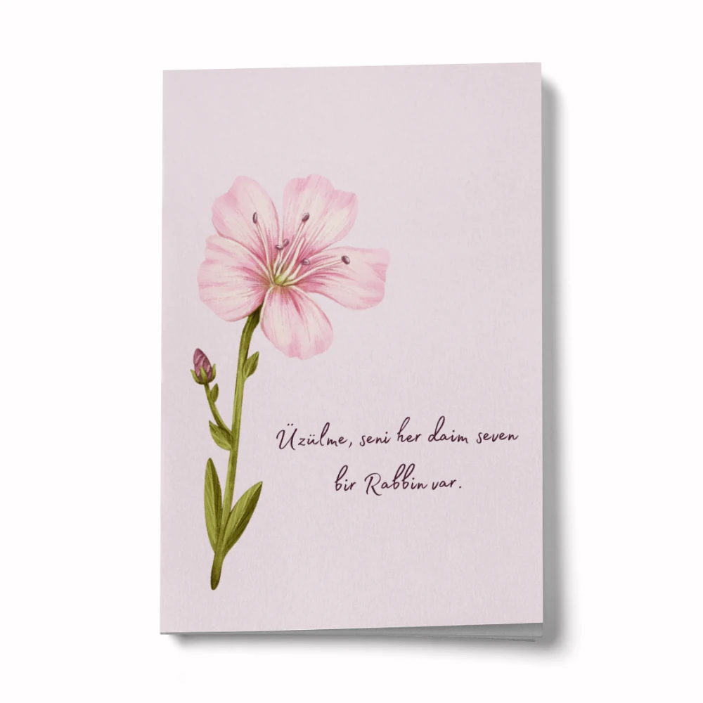 Mini Defter  / üzülme, seni her daim seven bir Rabbin var