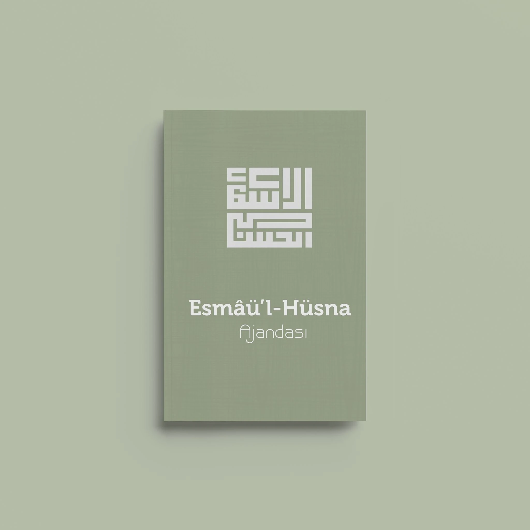 Esmaül Hüsna Ajandası / Yeşil / İnce Kapak (Bi' Dünya Store)
