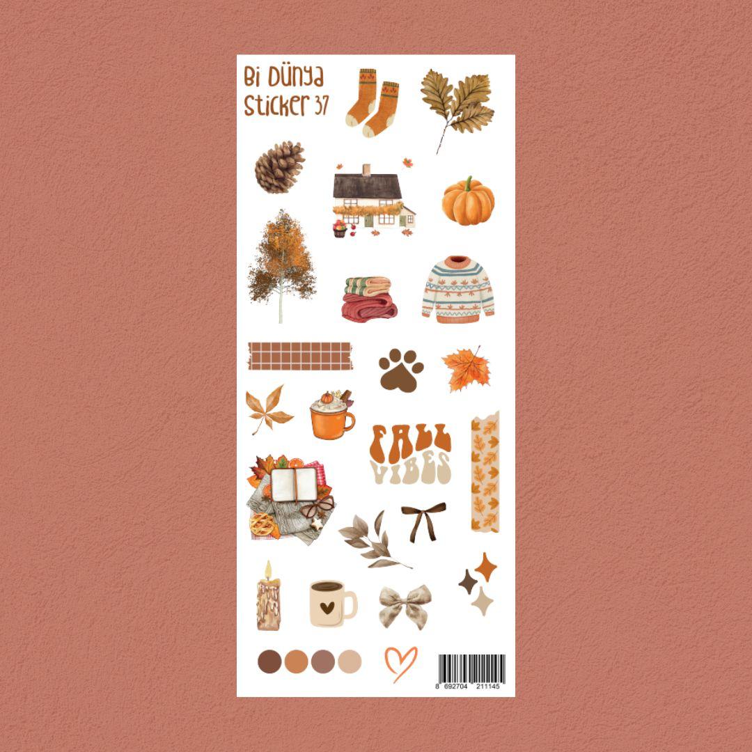 Sticker / 37 / Sonbahar