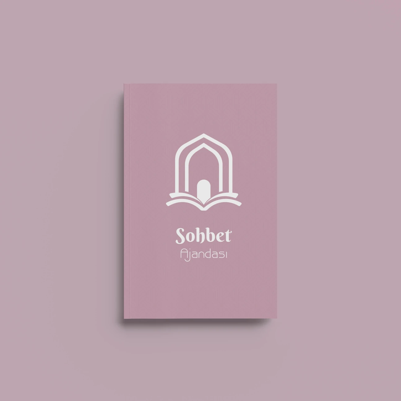 Sohbet Ajandası / Pembe / İnce Kapak (Bi' Dünya Store)