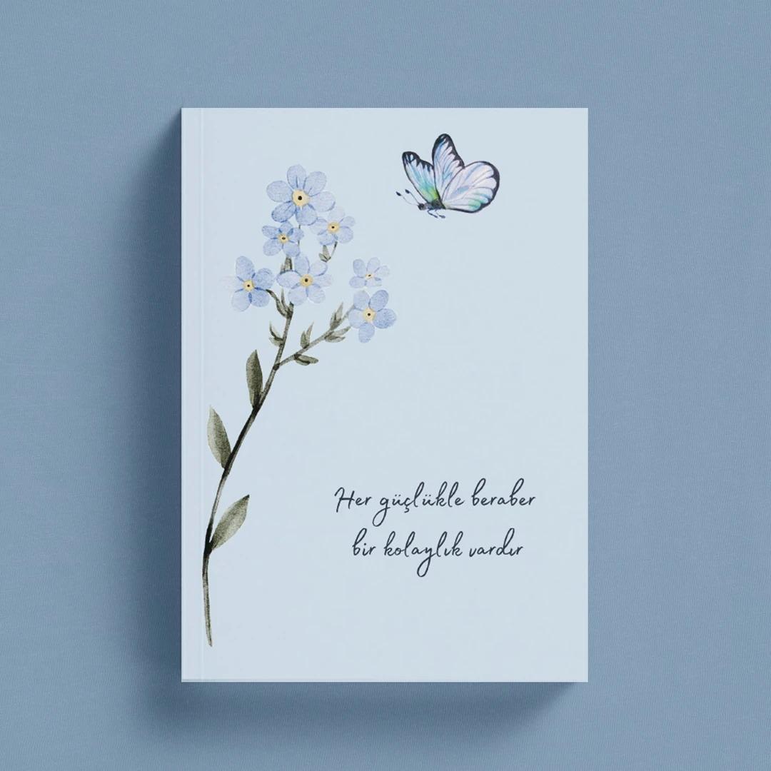 İslami Defter / Her Güçlükle Beraber Kolaylık Vardır / Sayfaları Ayet Hadisli