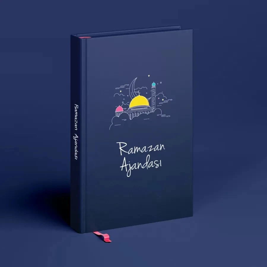 Ramazan Ajandası / Lacivert / Sert Kapak (Bi' Dünya Store)