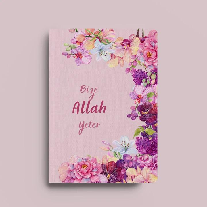 İslami Defter / Bize Allah Yeter / Sayfaları Ayet Hadisli