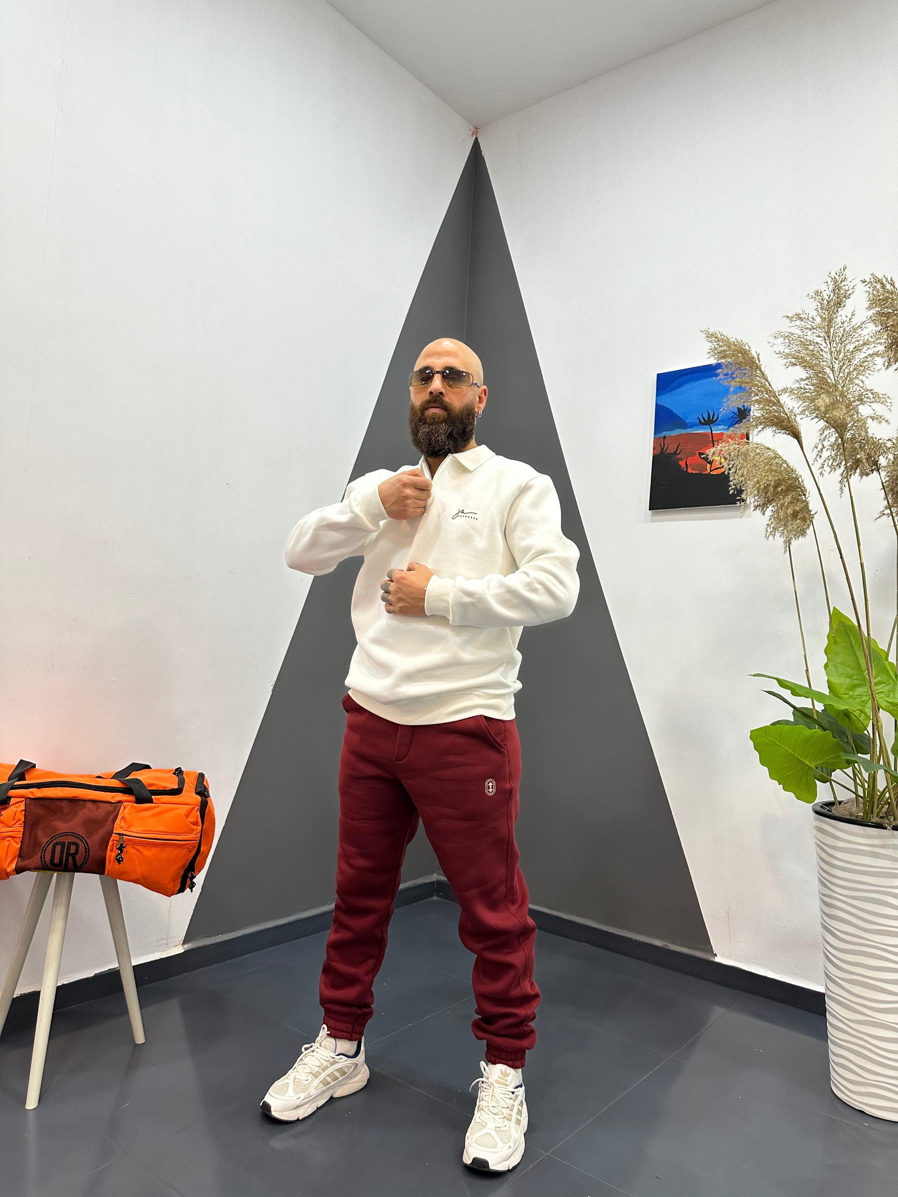 Yarım Fermuarlı Sweatshirt