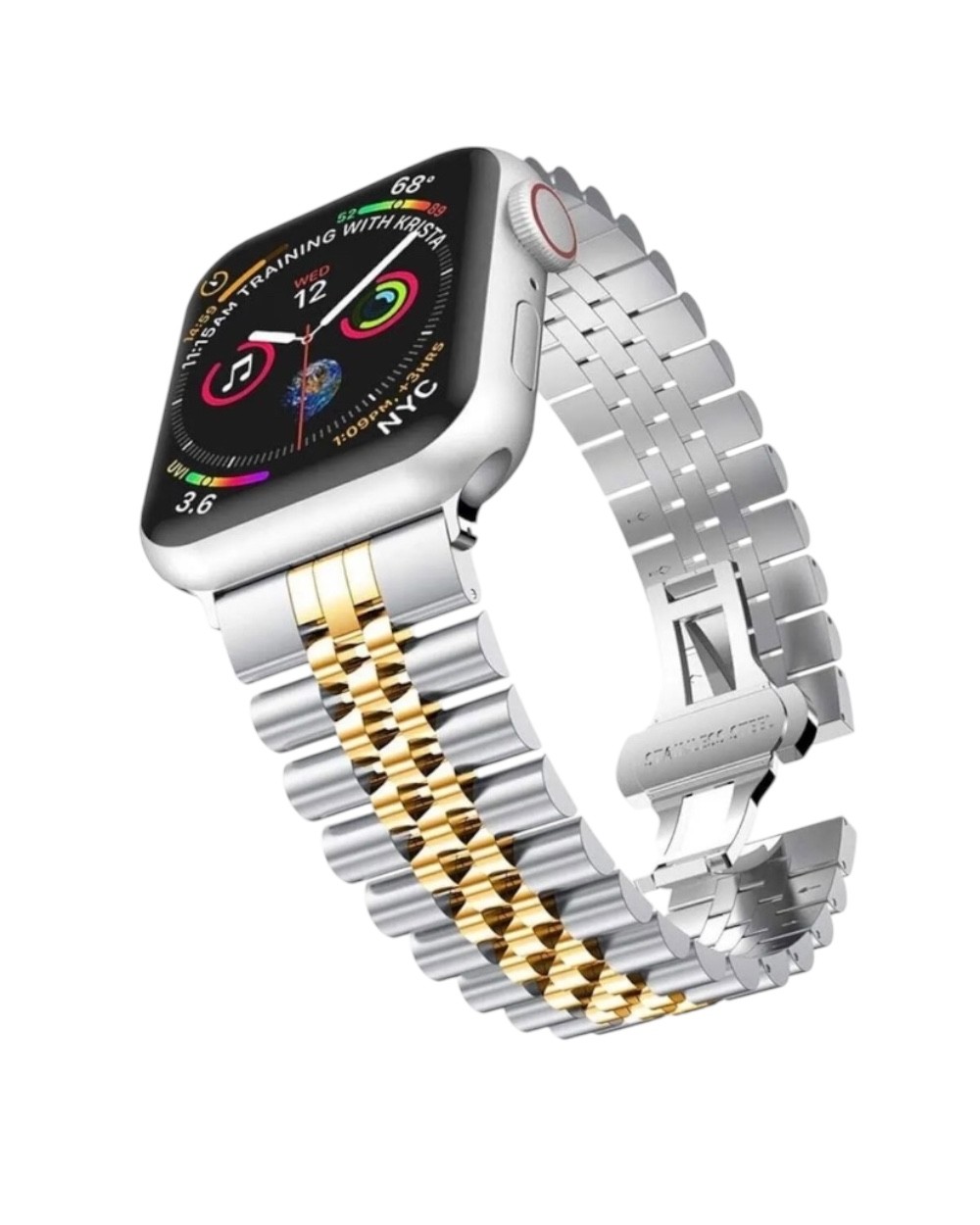 Apple Watch Uyumlu Olexi Loop Çelik Kordon