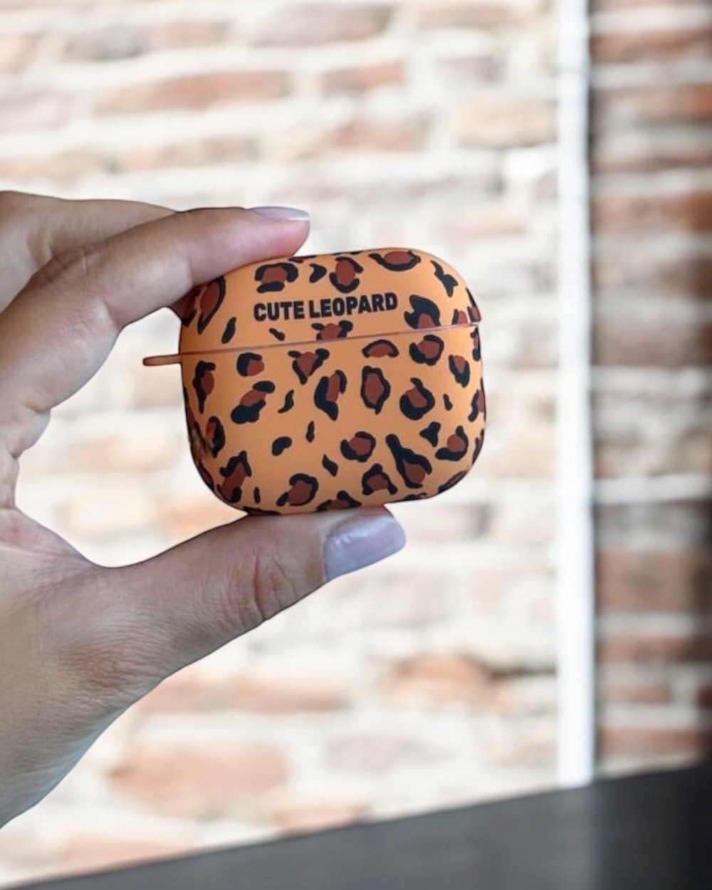 Premium Lukso Airpods Kılıf - AİRPODS SARI LEOPAR