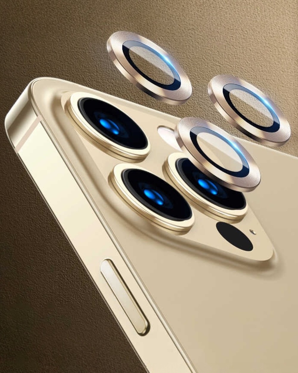 Iphone 11 Pro - 11 Pro Max Uyumlu Takma Aparatlı Cam Safir Kamera Lens Koruyucu