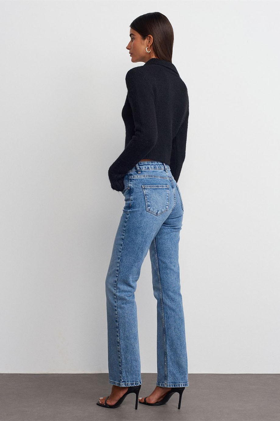 Comfort Likra Stight Denim Pantolon