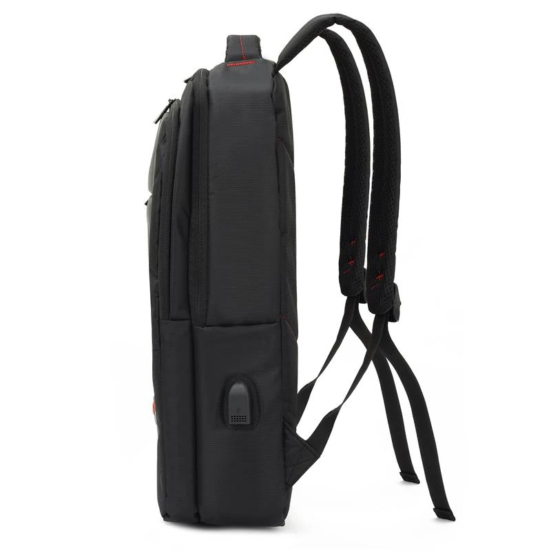 MACK MCC-007 17.3" OFFICE USB GİRİŞLİ NOTEBOOK SIRT ÇANTASI SİYAH