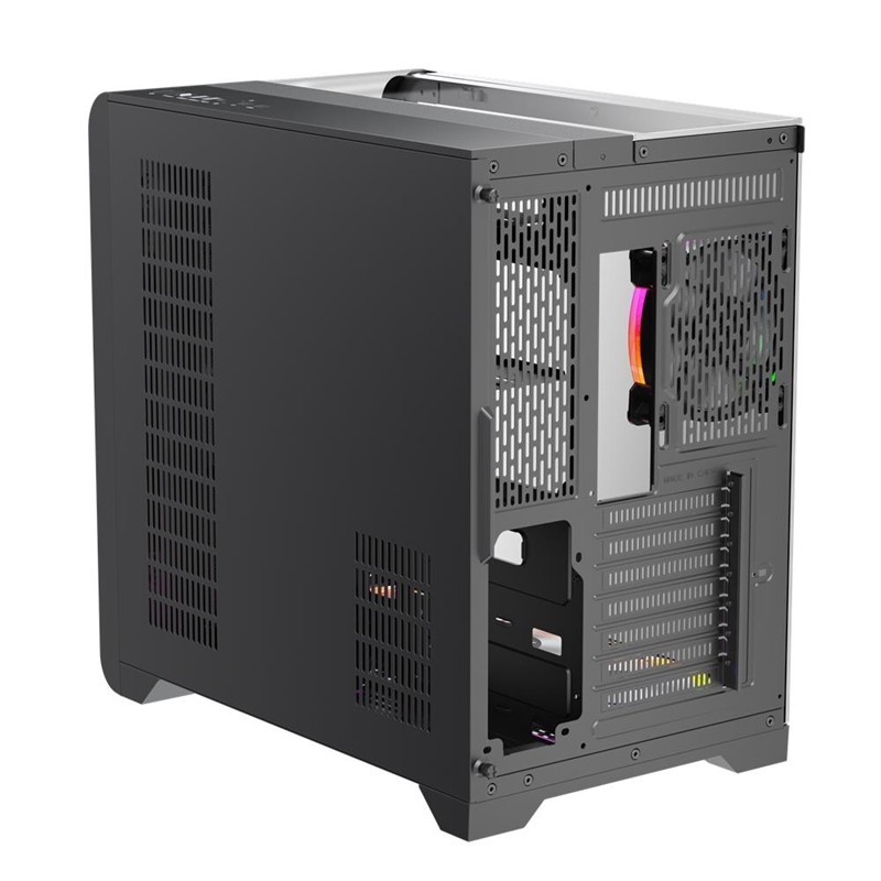 1ST PLAYER RT7 SİYAH DIGITAL 850W 80+ GOLD FULL MODÜLER 4X12CM ARGB 3 TARAFLI TEMPERLİ CAM USB 3.0 - TYPE C ATX KASA