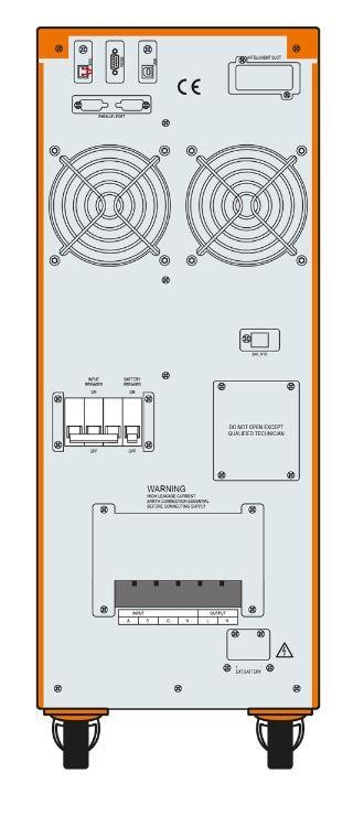 MAKELSAN POWERPACK SE 10KVA 1F/1F (20X7AH) PF;0,9 4/8DK ONLINE UPS