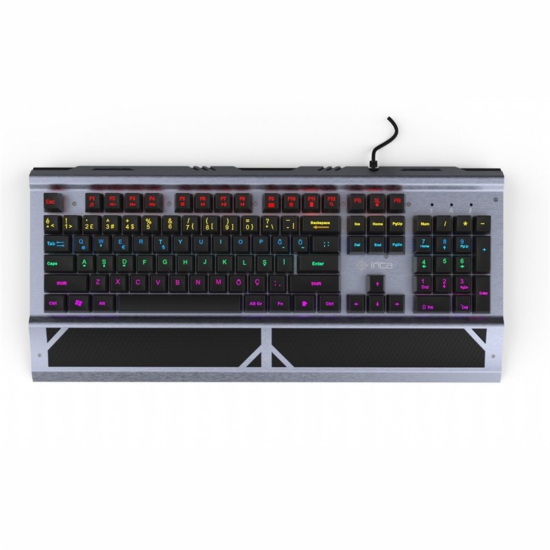 INCA IKG-440T EMPOUSA  BLUE SWİTCH ANTİ-GHOST MEKANİK  GAMING KLAVYE