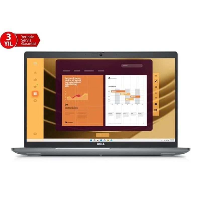 DELL LATITUDE XCTOL5550EMEA_U ULTRA 7 165H 32GB 512SSD 15.6" UBUNTU Taşınabilir Bilgisayar