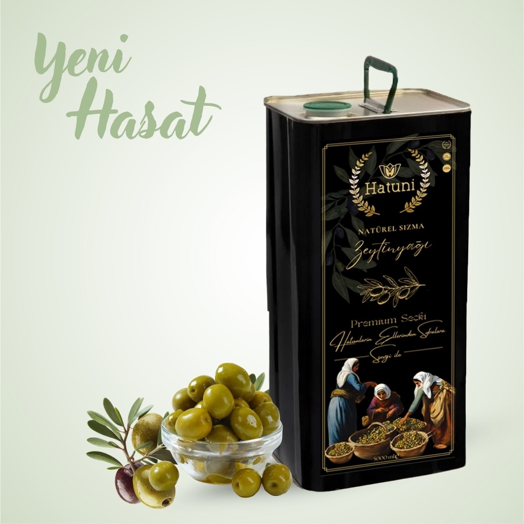 Soğuk Sıkım Naturel Sızma Zeytinyağı TNK ( 5LT )