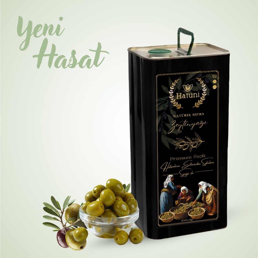 Soğuk Sıkım Naturel Sızma Zeytinyağı TNK( 4LT )