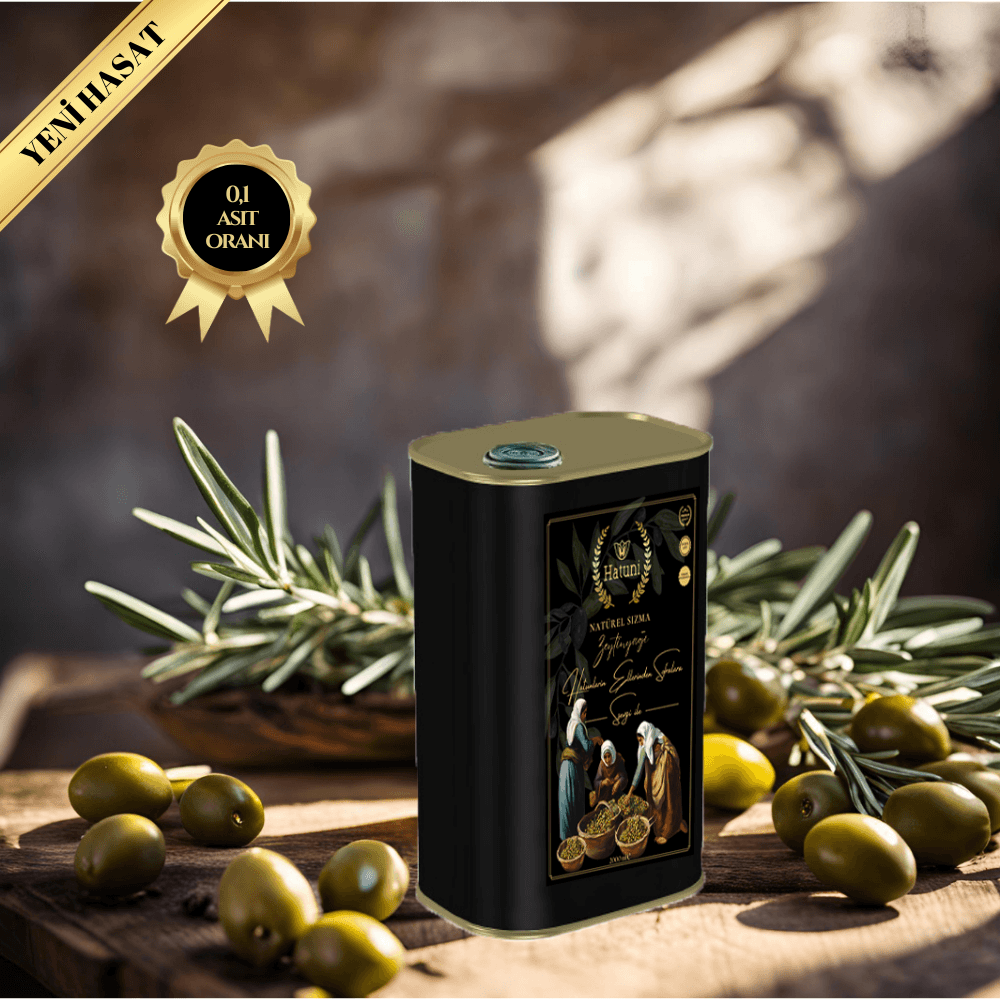 Soğuk Sıkım Naturel Sızma Zeytinyağı TNK( 1LT )