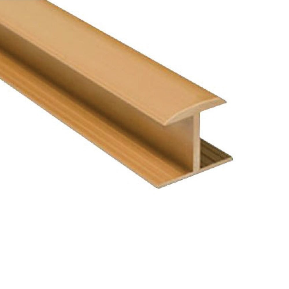  Hard PVC Jointing Profile H16mm Plain White