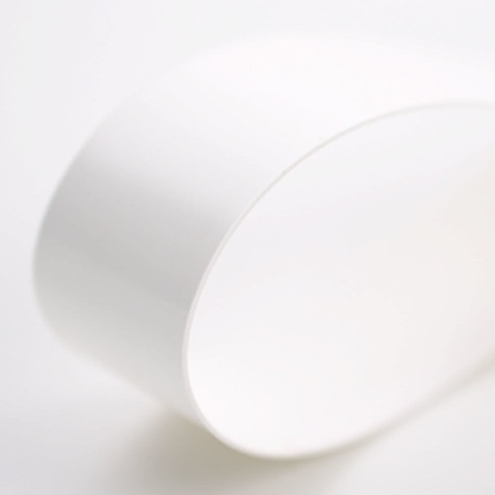 Pvc Kenar Bandı Düz 22X0,40mm İnci Yüzey A1 Beyaz