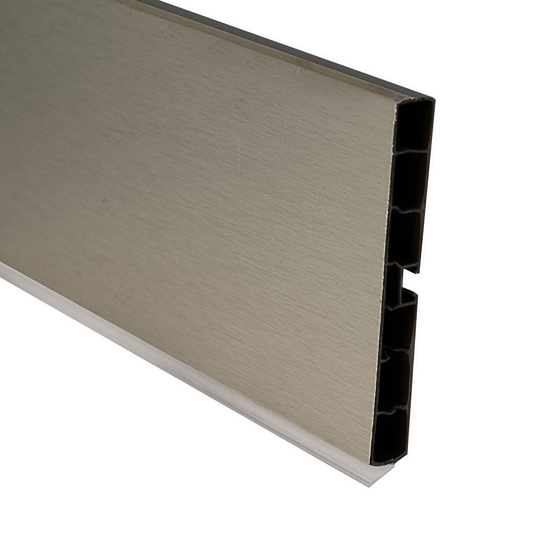 Plinth Pvc Profile 150mm Coated Aluminum Inox