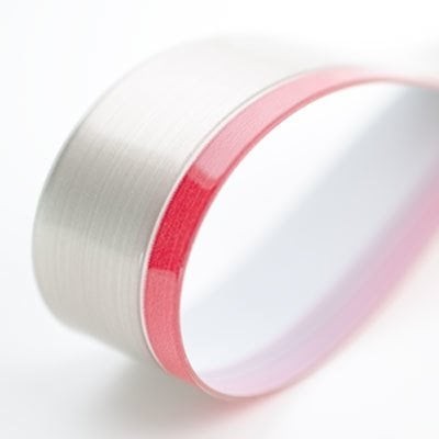 PVC Edge Band 22x1 Double Color Silverline Red