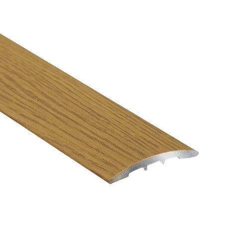 PVC Door Threshold Strip 38mm x 270cm Oak-113