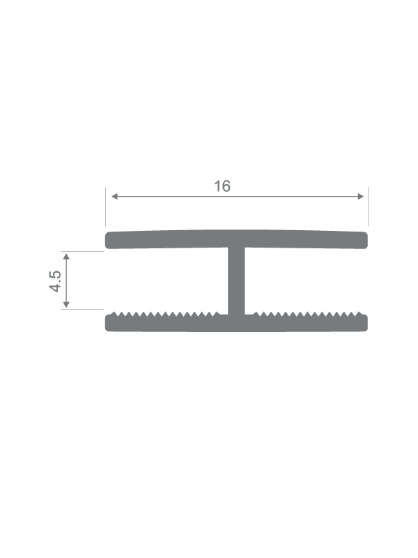 Sert Pvc Birleştirme Profili H4mm Düz Kiraz