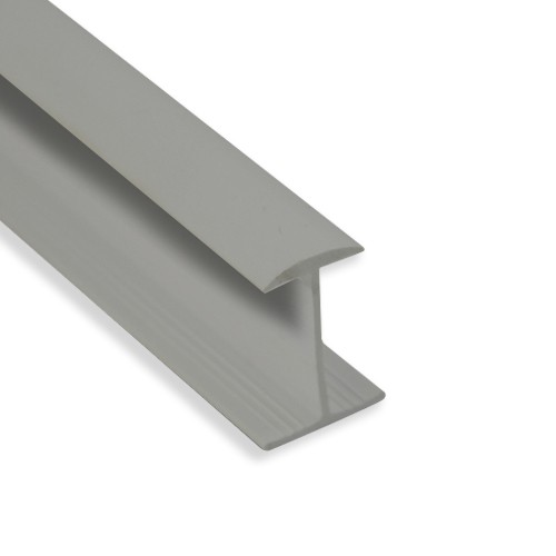 Hard PVC Joint Profile H16mm D123 Light Gray