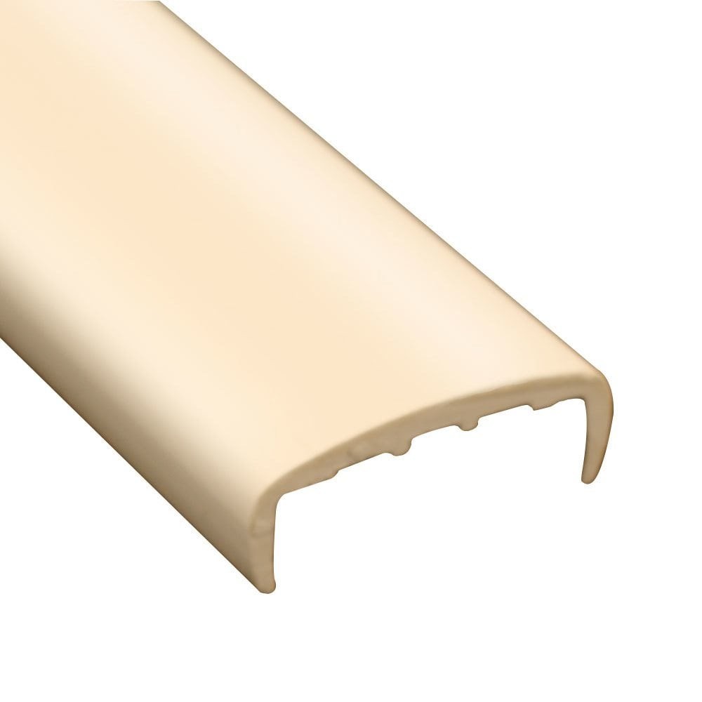 Hard PVC Edge Closing U Profile 16mm Straight Beige