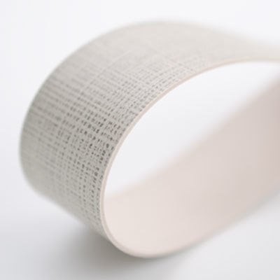 PVC Edge Band 22x0.40 mm Patterned Color Textile YLD Cotton Grey V-141
