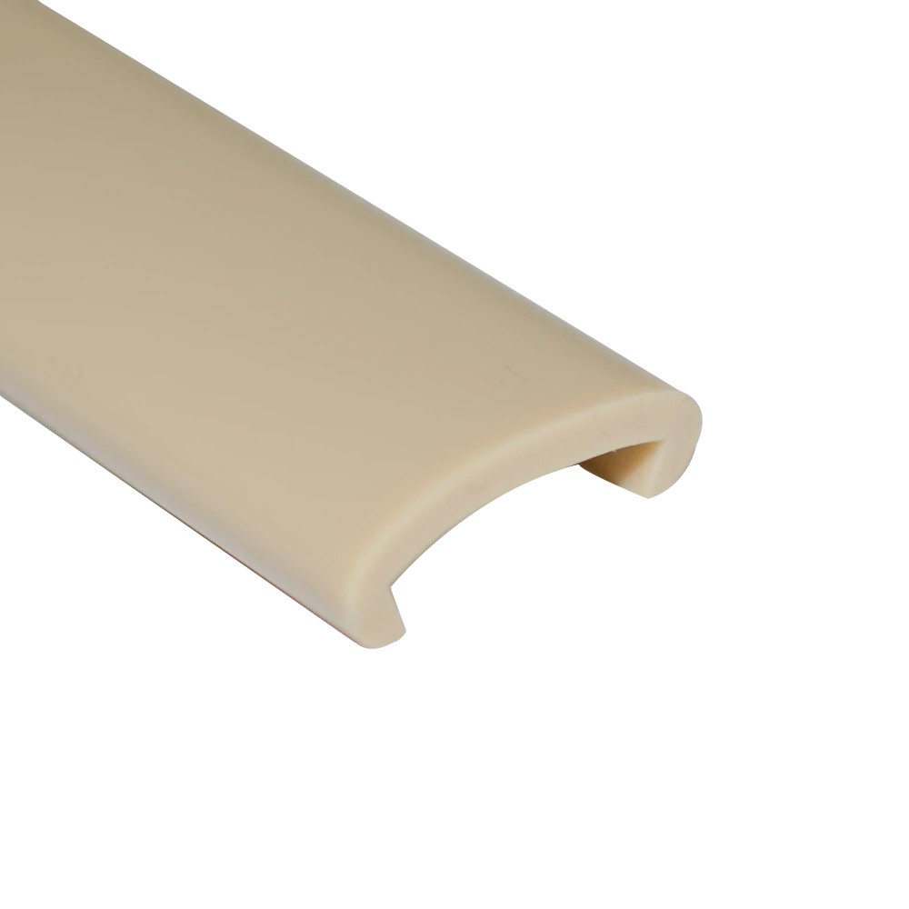 Soft PVC Edge Covering U18mm Plain Beige