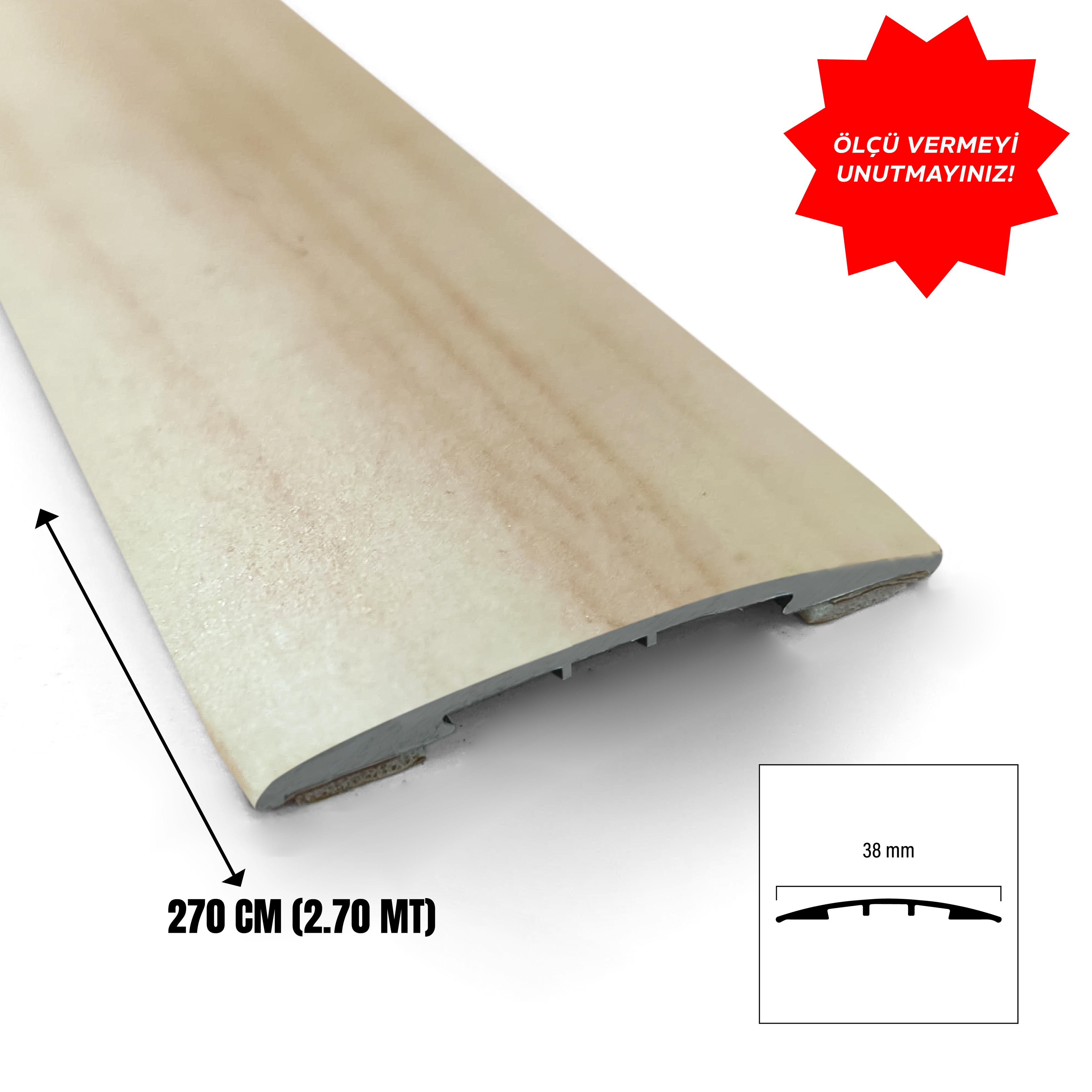 PVC Kapı Eşik Çıtası 38 mm Akçaağaç-115(270 cm)