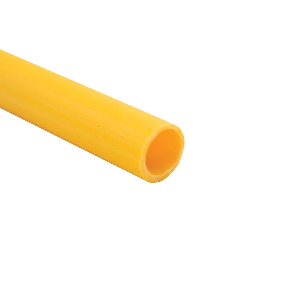 Hard PVC Profile Crib 10mm Straight Yellow