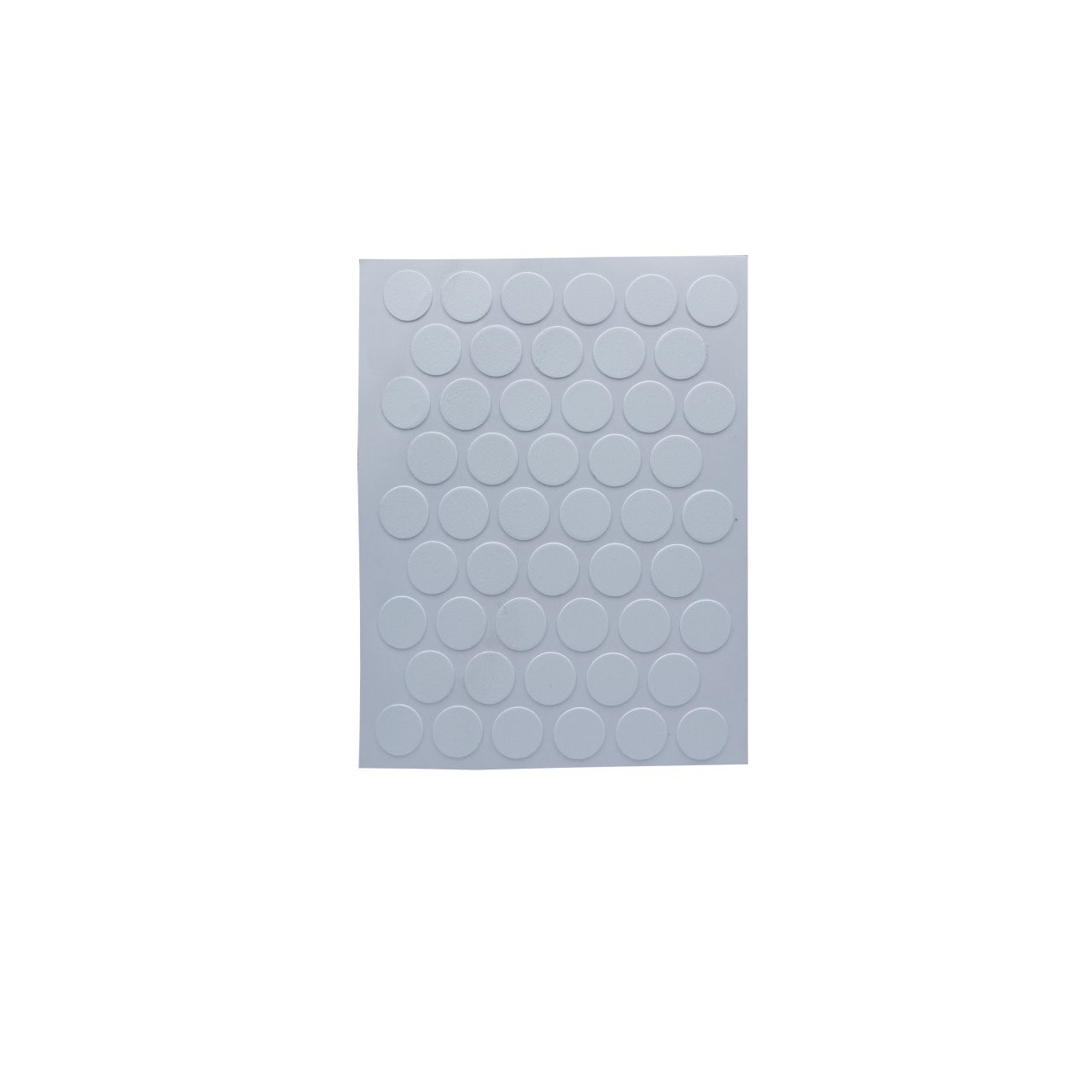 PVC Adhesive Cap Plain Color 14mm Larch Surface White