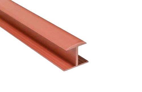 Hard PVC Joint Profile H6mm Straight Cherry